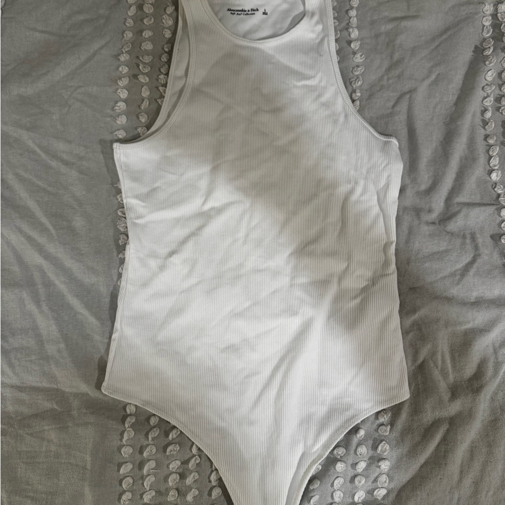 Abercrombie & Fitch White Bodysuit